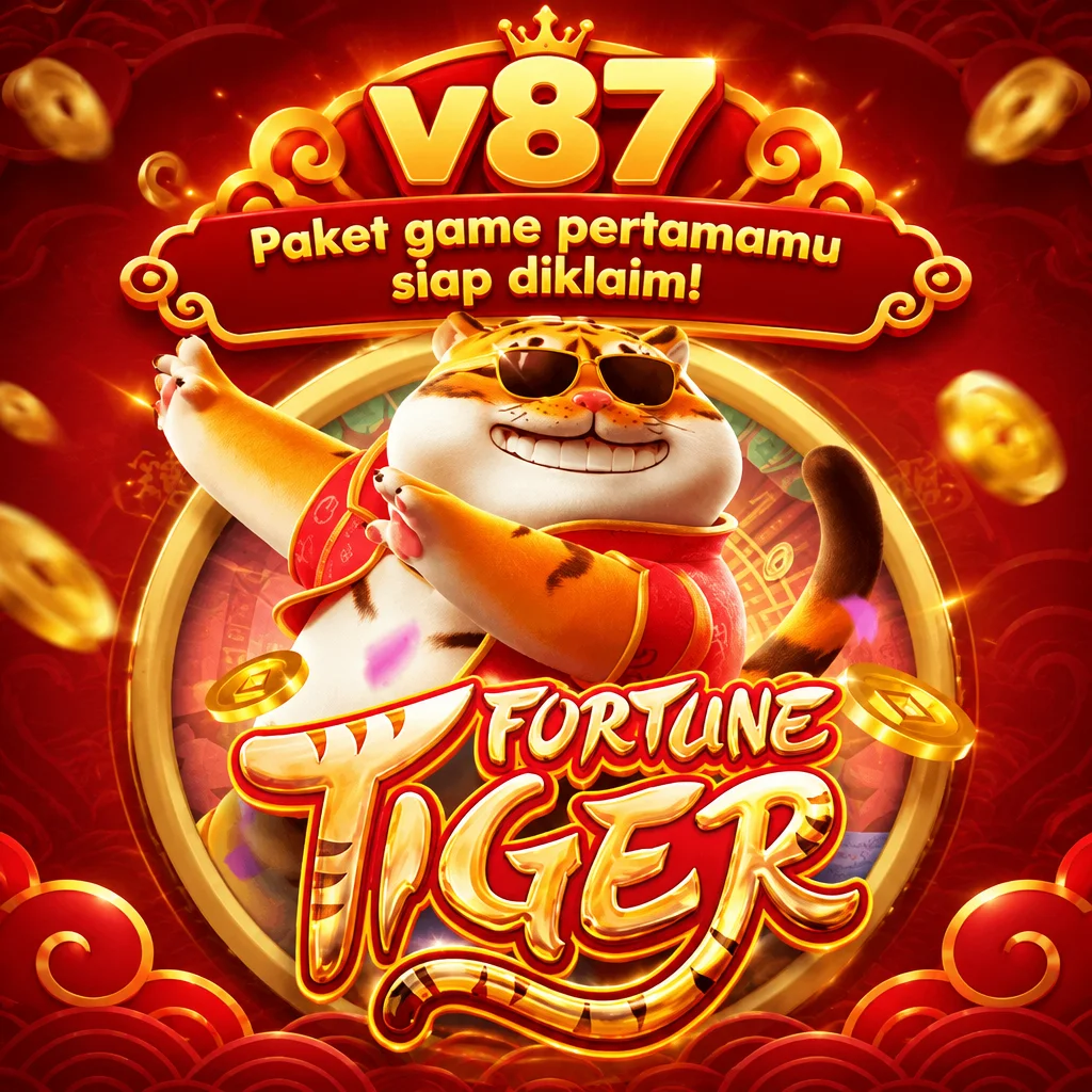 v87 · Fortune Tiger · Tampilan permainan